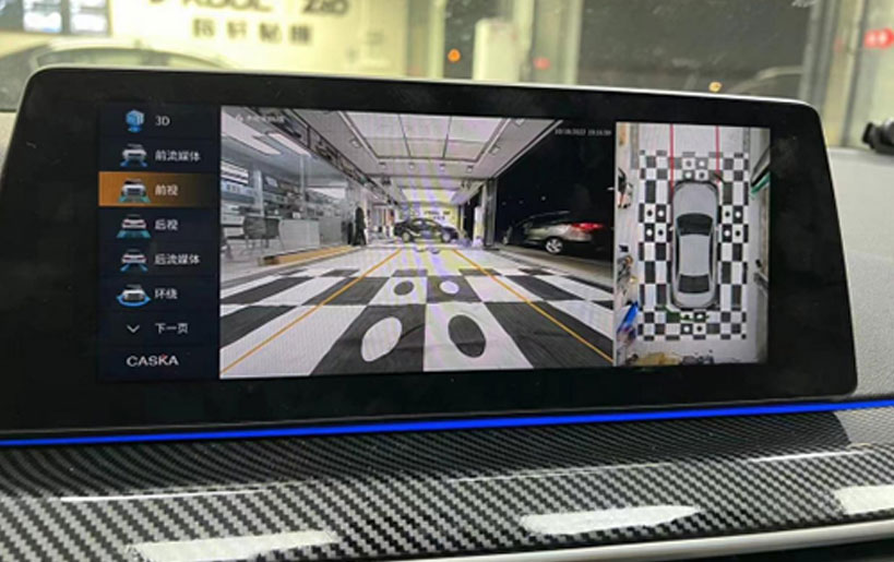 2022款寶馬5系卡仕達(dá)解碼一體機安裝案例